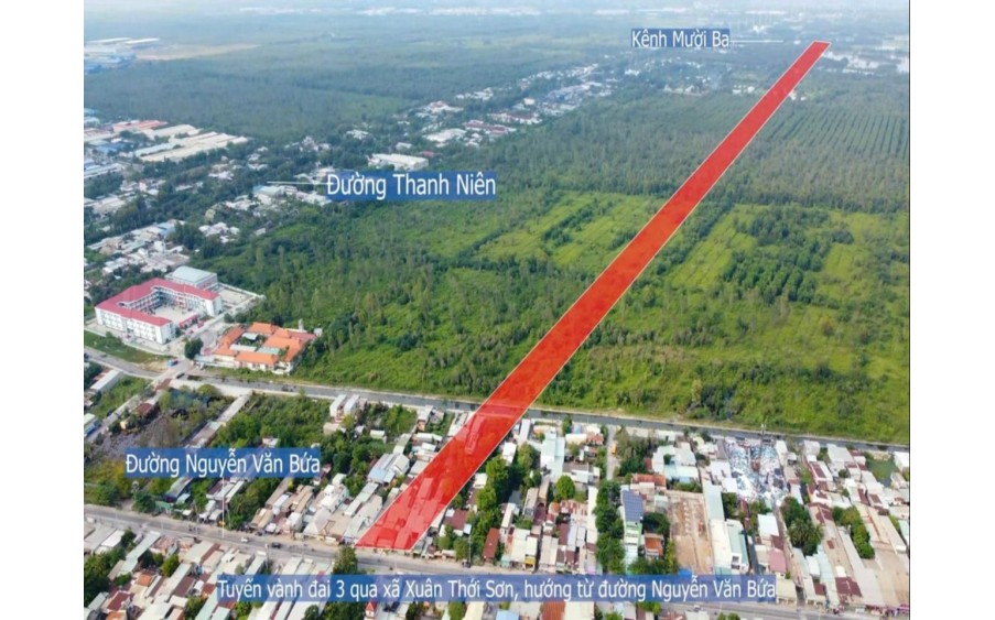 Bán đất MT Dương Công Khi X. Xuân Thới Sơn Hóc Môn, 7908m2, giá chỉ 4x tỷ